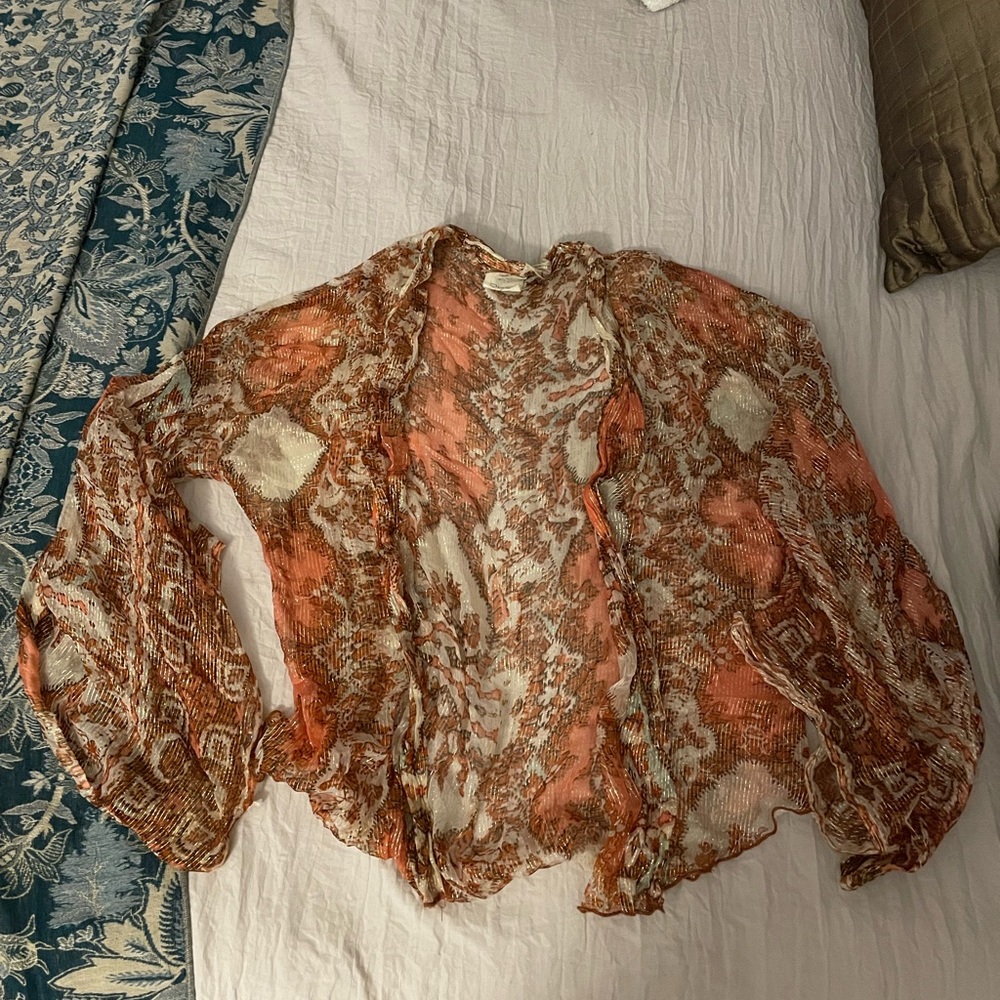 Free People Sparkly Shawl